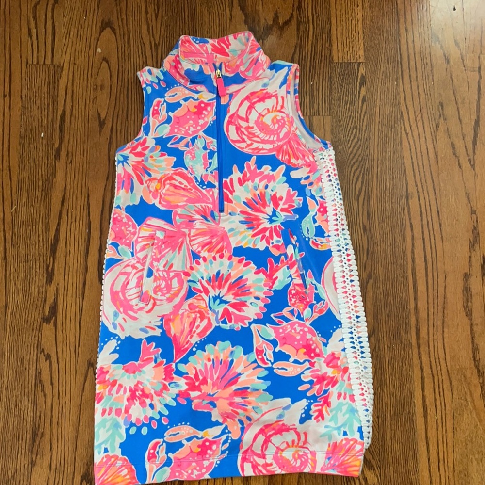 LILY PULITZER KIDS DRESS SIZE LARGE